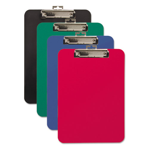 Picture of Unbreakable Recycled Clipboard, 0.25" Clip Capacity, Holds 8.5 x 11 Sheets, Red