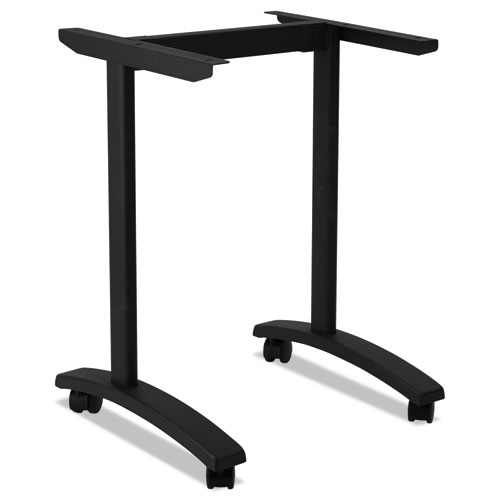 Picture of Alera Valencia Series Training Table T-Leg Base, 24.5w x 19.75d x 28.5h, Black