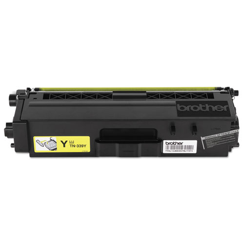 Picture of TN339Y Super High-Yield Toner, 6,000 Page-Yield, Yellow