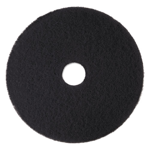 Picture of Low-Speed High Productivity Floor Pads 7300, 15" Diameter, Black, 5/Carton