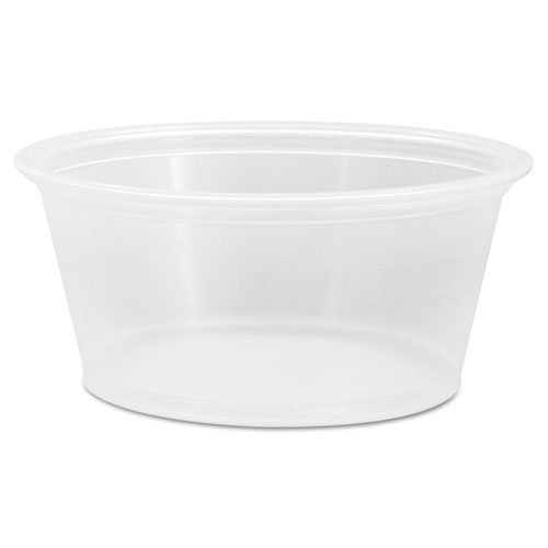 Picture of Conex Complements Portion/Medicine Cups, 3.25 oz, Clear, 125/Bag, 20 Bags/Carton