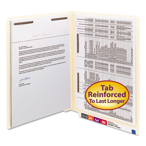 End+Tab+Fastener+Folders+with+Reinforced+Straight+Tabs%2C+11-pt+Manila%2C+2+Fasteners%3A+Top%2FSide%2C+Letter+Size%2C+Manila%2C+50%2FBox