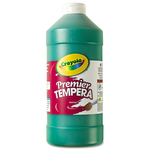 Picture of Premier Tempera Paint, Green, 32 oz Bottle