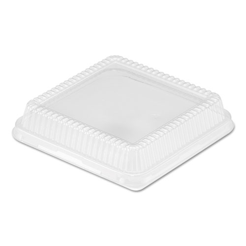 Picture of Plastic Dome Lid, 8.25 x 8.25 x 1.5, Clear, 500/Carton
