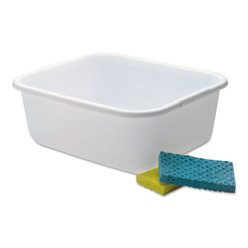 Microban+Dishpan%2C+4.5+Gal%2C+14.5%26quot%3B+X+12.5%26quot%3B+X+5.7%26quot%3B%2C+White%2C+6%2Fcarton