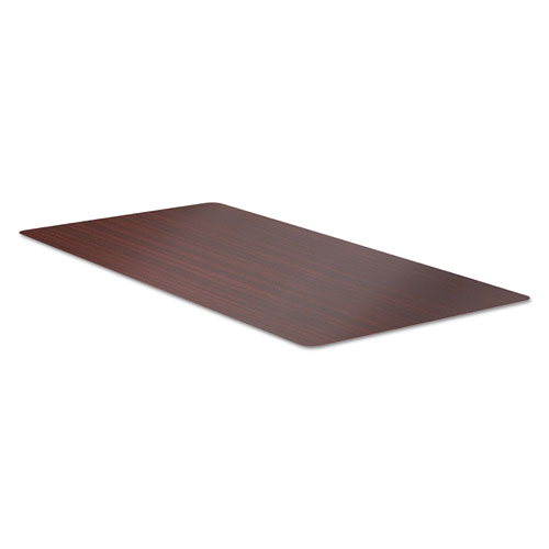 Picture of OfficeWorks Commercial Wood-Laminate Folding Table, Rectangular Top, 60 x 30 x 29, Mahogany