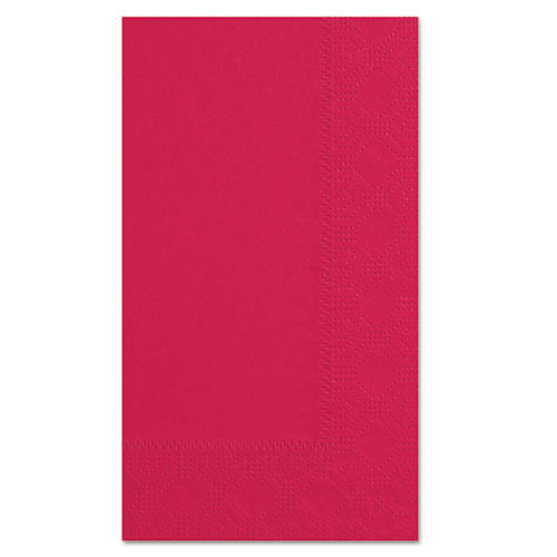 Picture of Dinner Napkins, 2-Ply, 15 x 17, Red, 1000/Carton