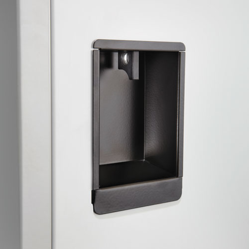 Picture of Single-Tier Locker, 12w x 18d x 78h, Two-Tone Gray