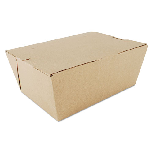 Picture of ChampPak Carryout Boxes, #4, 7.75 x 5.5 x 3.5, Kraft, Paper, 160/Carton