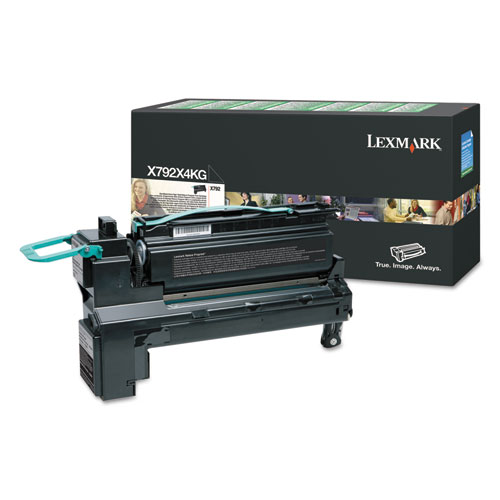 Picture of X792X4KG Return Program Extra High-Yield Toner, 20,000 Page-Yield, Black