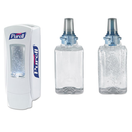 Picture of ADX-12 Dispenser, 1,200 mL, 4.5 x 4 x 11.25, White