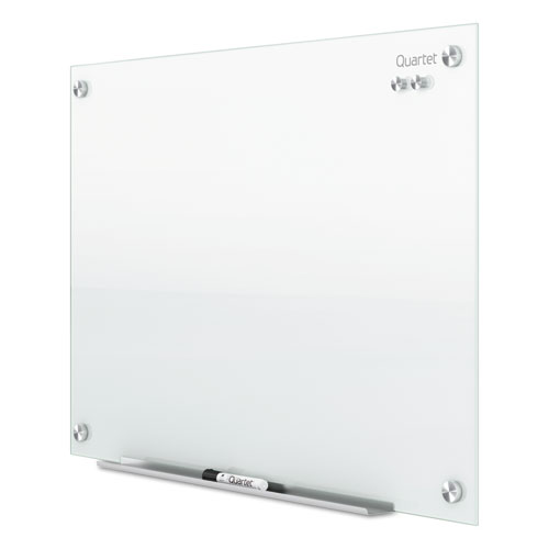 Picture of Infinity Magnetic Glass Marker Board, 72" x 48", White Surface