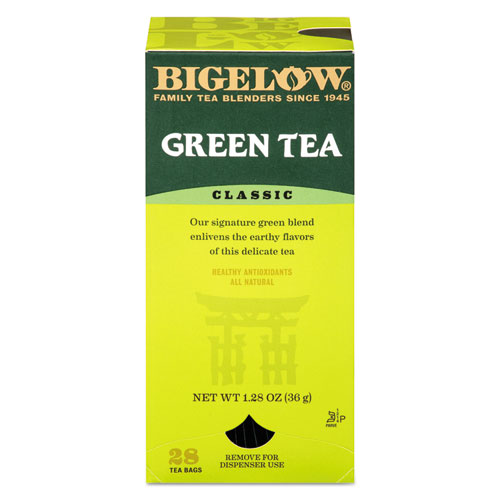 Picture of Single Flavor Tea, Green, 28 Bags/Box, 6 Boxes/Carton