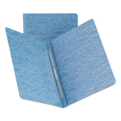 Picture of Prong Fastener Premium Pressboard Report Cover, Two-Piece Prong Fastener, 3" Capacity, 8.5 x 11, Blue/Blue