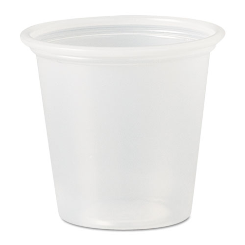 Picture of Polystyrene Portion Cups, 1.25 oz, Translucent, 2,500/Carton