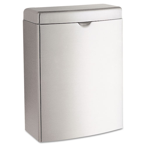 Picture of Contura Receptacle, 1 gal, Stainless Steel