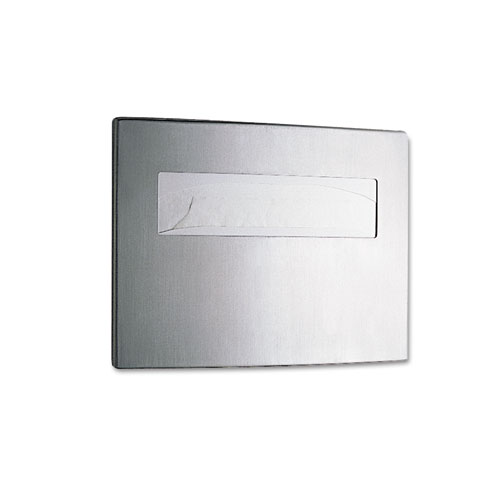 Picture of Stanless Steel Toilet Seat Cover Dispenser, ConturaSeries, 15.75 x 2.25 x 11.25, Satin Finish