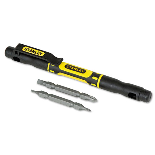 Picture of 4 in-1 Pocket Screwdriver, Black/Yellow