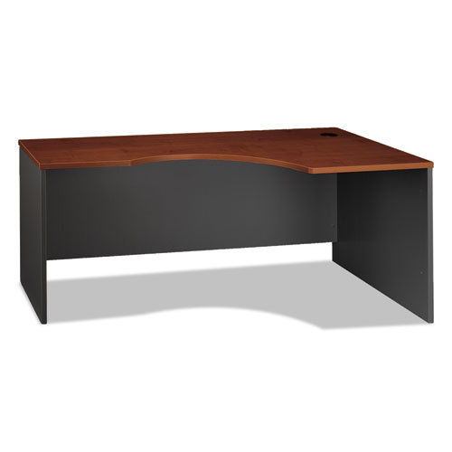 Picture of Series C Collection Corner Desk Module, Right, 71.13" x 35.5" x 29.88", Natural Cherry/Graphite Gray
