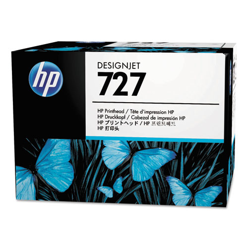 Picture of HP 727, (B3P06A) Cyan/Gray/Magenta/Matte Black/Photo Black/Yellow Printhead