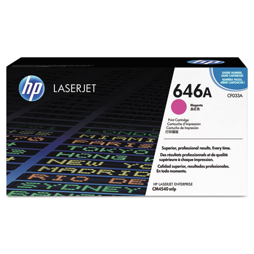 Picture of HP 646A, (CF033A) Magenta Original LaserJet Toner Cartridge