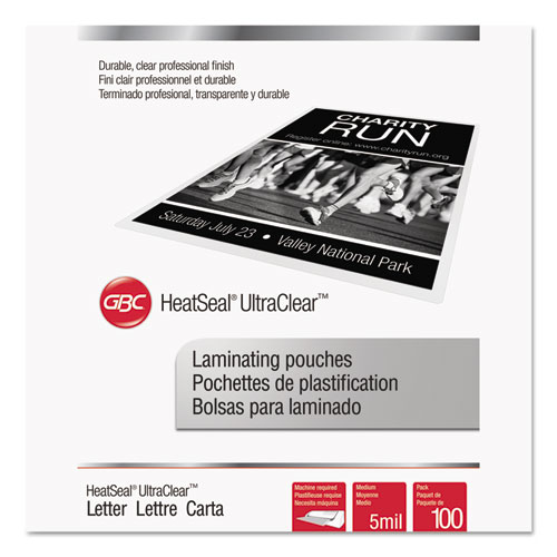 Ultraclear+Thermal+Laminating+Pouches%2C+5+Mil%2C+9%26quot%3B+X+11.5%26quot%3B%2C+Gloss+Clear%2C+100%2Fbox