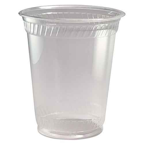 Picture of Greenware Cold Drink Cups, Squat, 12 oz to 14 oz, Sugarcane, Clear, 1,000/Carton