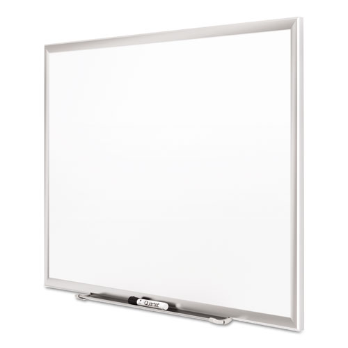 Picture of Classic Series Porcelain Magnetic Dry Erase Board, 48" x 36", White Surface, Satin Aluminum Frame