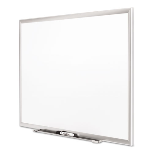 Picture of Classic Series Porcelain Magnetic Dry Erase Board, 60" x 36", White Surface, Satin Aluminum Frame