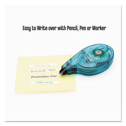 Picture of MONO Original Correction Tape, Asst RetroColor Applicators, 1/6" x 394", 6/Box