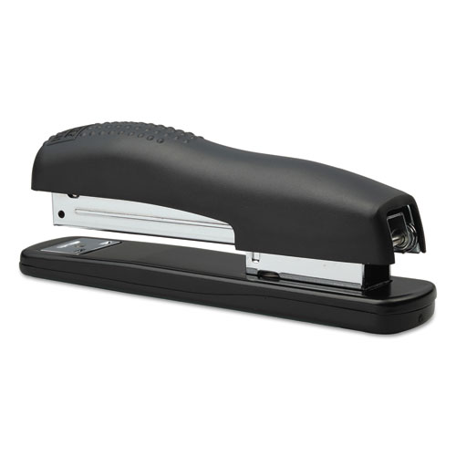 Picture of Ergonomic Desktop Stapler, 20-Sheet Capacity, Black