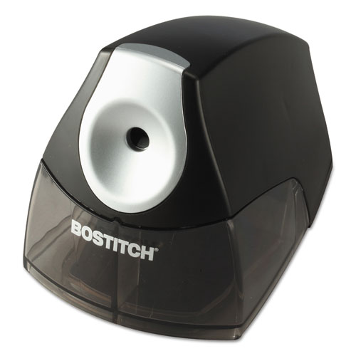 Picture of Personal Electric Pencil Sharpener, AC-Powered, 4.25" x 8.4" x 4", Black