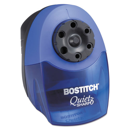 Picture of QuietSharp 6 Classroom Electric Pencil Sharpener, Blue