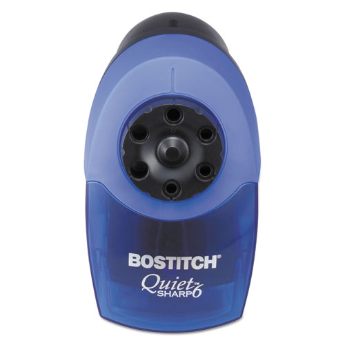 Picture of QuietSharp 6 Classroom Electric Pencil Sharpener, Blue