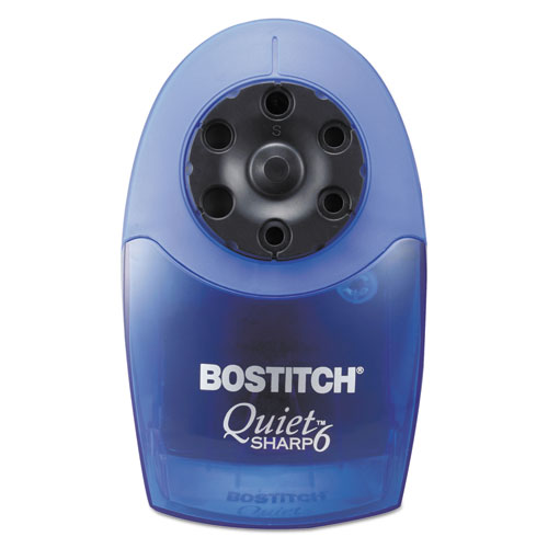 Picture of QuietSharp 6 Classroom Electric Pencil Sharpener, Blue