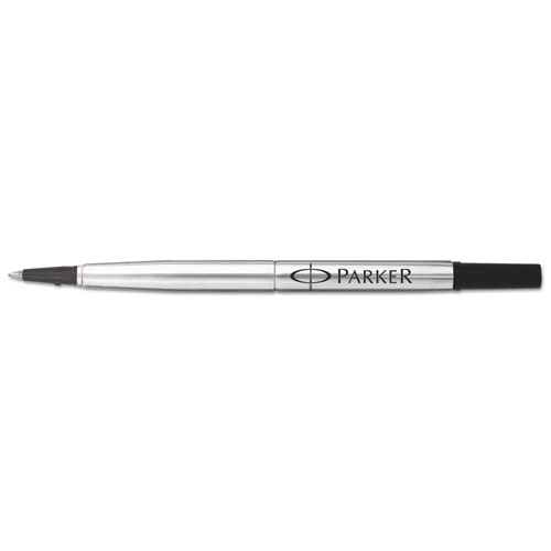 Picture of Refill for Parker Roller Ball Pens, Medium Conical Tip, Black Ink