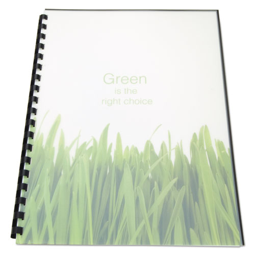 100%25+Recycled+Poly+Binding+Cover%2C+Frost%2C+11+x+8.5%2C+Unpunched%2C+25%2FPack