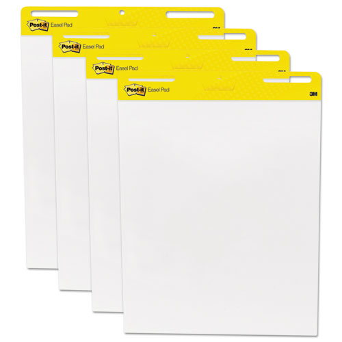 Picture of Self Stick Easel Pads, 25 x 30, White, 4 30 Sheet Pads/Carton