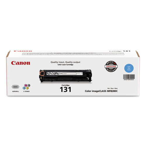 Picture of 6271B001 (CRG-131) Toner, 1,500 Page-Yield, Cyan