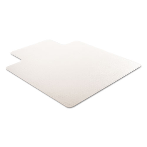 Picture of RollaMat Frequent Use Chair Mat, Med Pile Carpet, Flat, 45 x 53, Wide Lipped, Clear