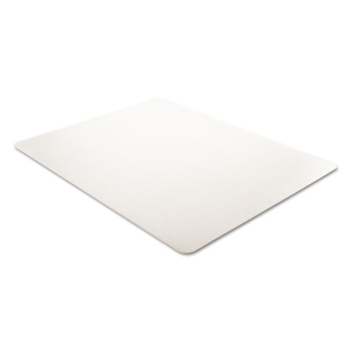 Picture of EconoMat Occasional Use Chair Mat, Low Pile Carpet, Flat, 46 x 60, Rectangle, Clear