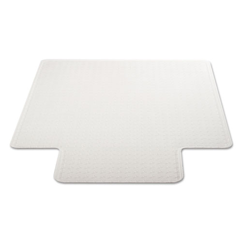 Picture of DuraMat Moderate Use Chair Mat, Low Pile Carpet, Flat, 36 x 48, Lipped, Clear