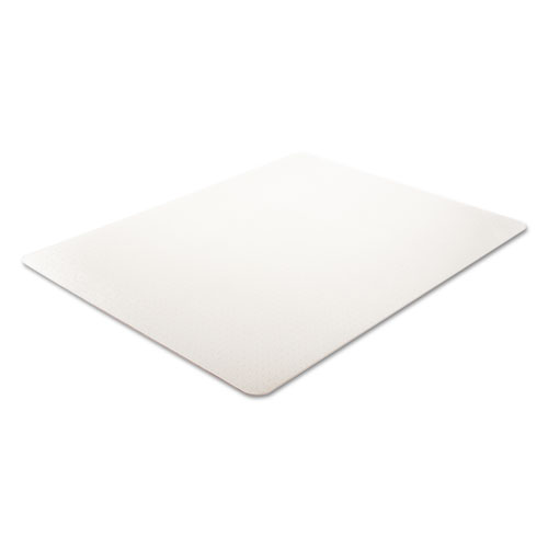 Picture of EconoMat Occasional Use Chair Mat, Low Pile Carpet, Flat, 46 x 60, Rectangle, Clear