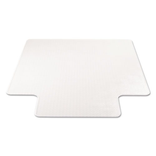 Picture of SuperMat Frequent Use Chair Mat for Medium Pile Carpet, 45 x 53, Wide Lipped, Clear