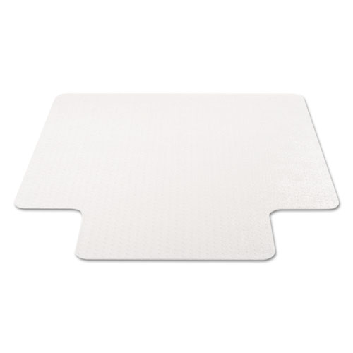 Picture of EconoMat Occasional Use Chair Mat, Low Pile Carpet, Flat, 36 x 48, Lipped, Clear