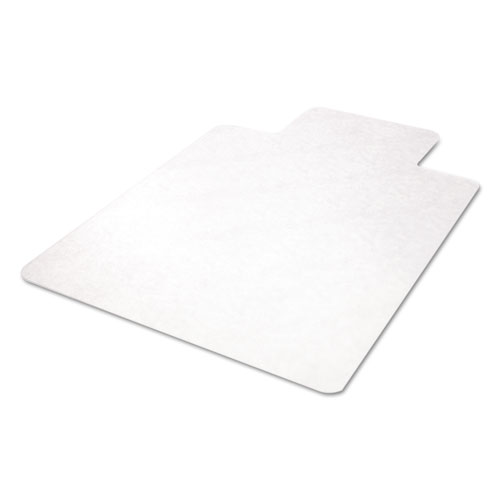 Picture of EconoMat All Day Use Chair Mat for Hard Floors, Flat Packed, 36 x 48, Lipped, Clear