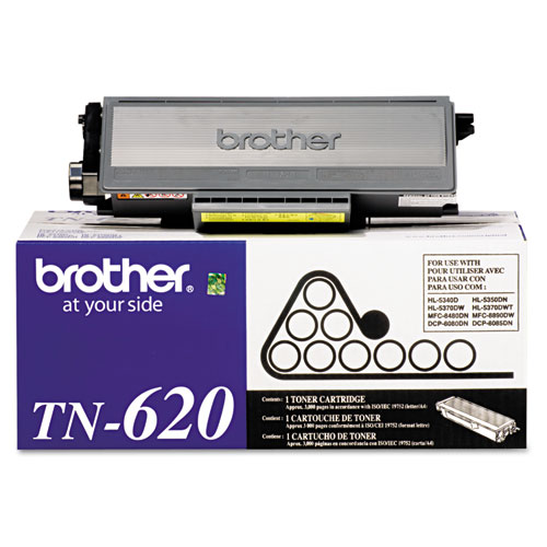 Picture of TN620 Toner, 3,000 Page-Yield, Black