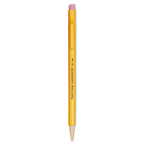 Picture of Sharpwriter Mechanical Pencil, 0.7 mm, HB (#2), Black Lead, Classic Yellow Barrel, Dozen