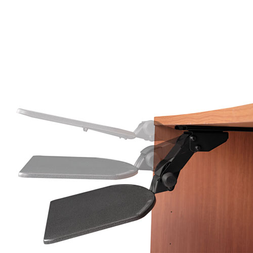 Picture of Articulating Keyboard Tray Accessory, 24.63w x 22.25d, Galaxy