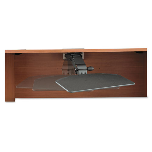 Picture of Articulating Keyboard Tray Accessory, 24.63w x 22.25d, Galaxy
